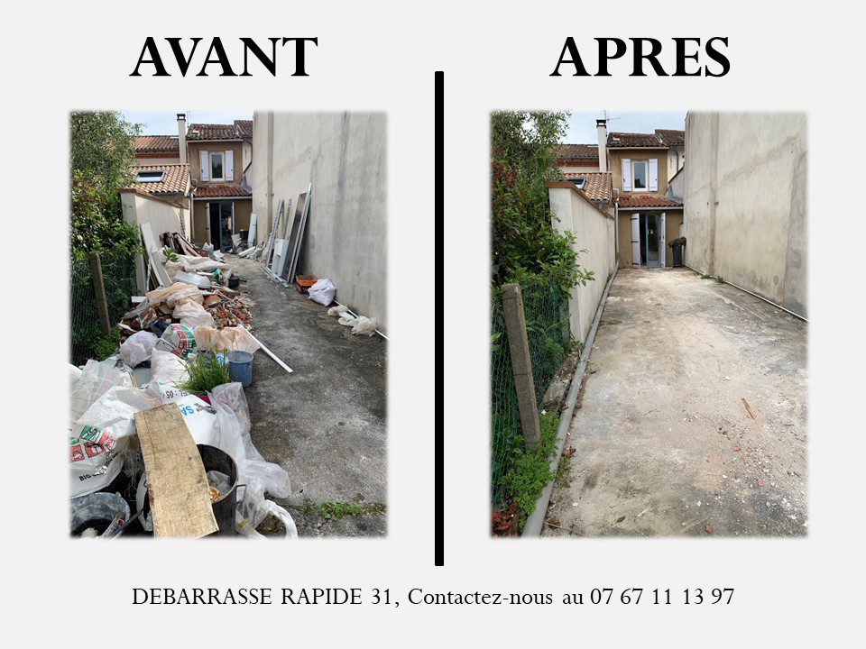 Débarras de meubles avec débarrasse rapide