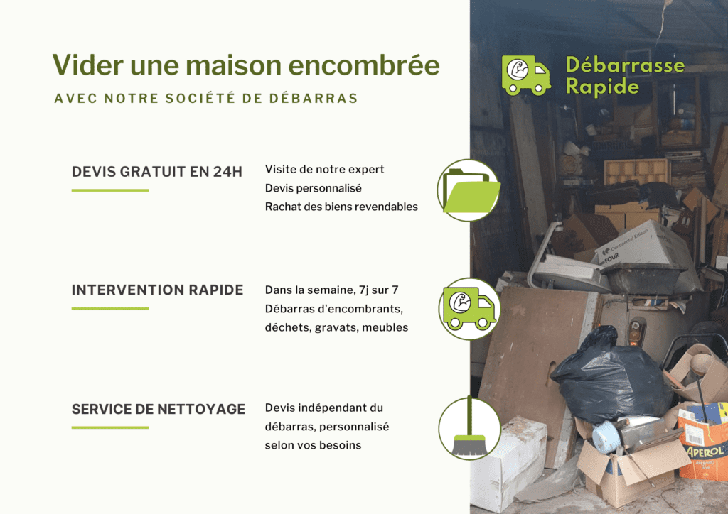 débarras vider maison encombrée appartement L'Isle-Jourdain près de Toulouse Gers Haute-Garonne meubles encombrants